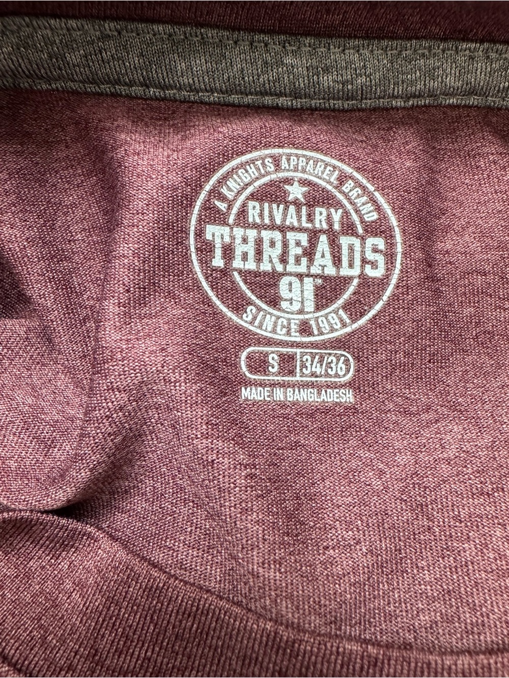 Texas A&M Aggies Performance Tee Rivalry Threads Men’s Small - Picture 9 of 9